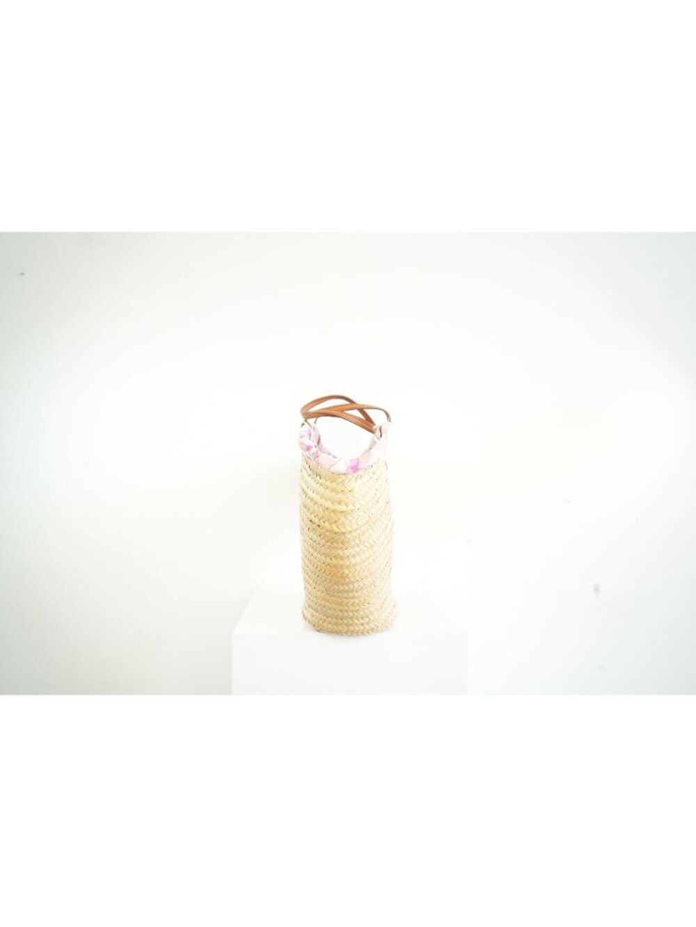 Emilio Pucci Wicker Basket Pink Inside Pattern (Deadstock) w/ dust bag - Picture 8 of 11